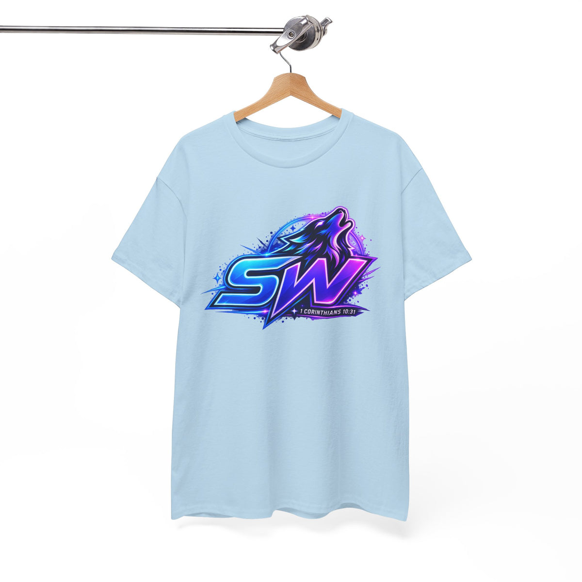 Seawolf_30 Logo Tee - Gamer/Streamer T-Shirt Blue GBSG (Gather)