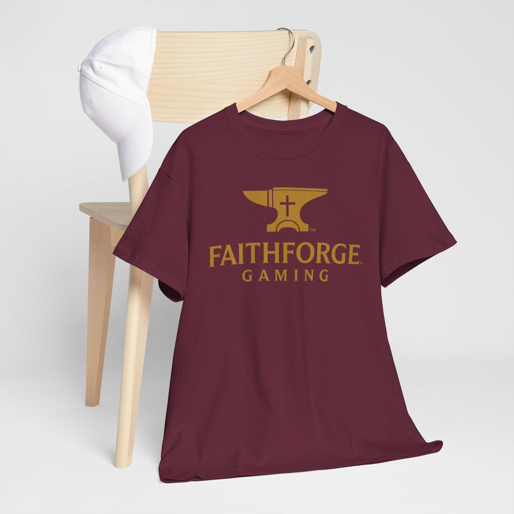 FaithForge Gaming T-Shirt — Christian Gamer Logo Tee