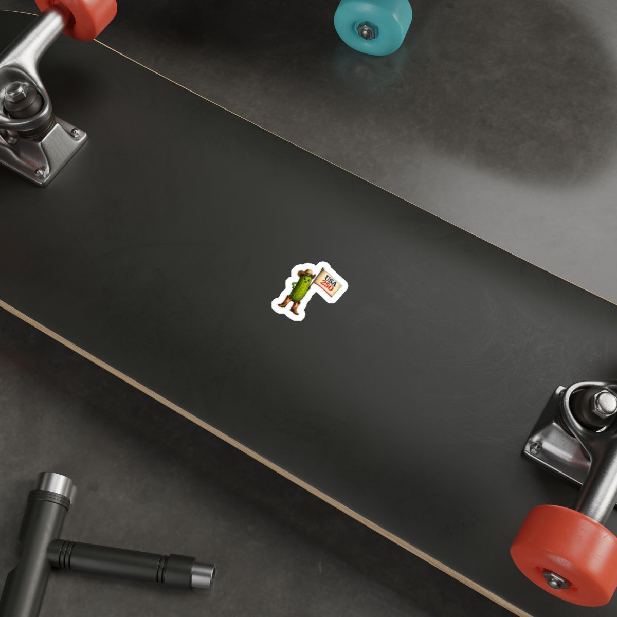USA 250 Pickle Die-Cut Sticker