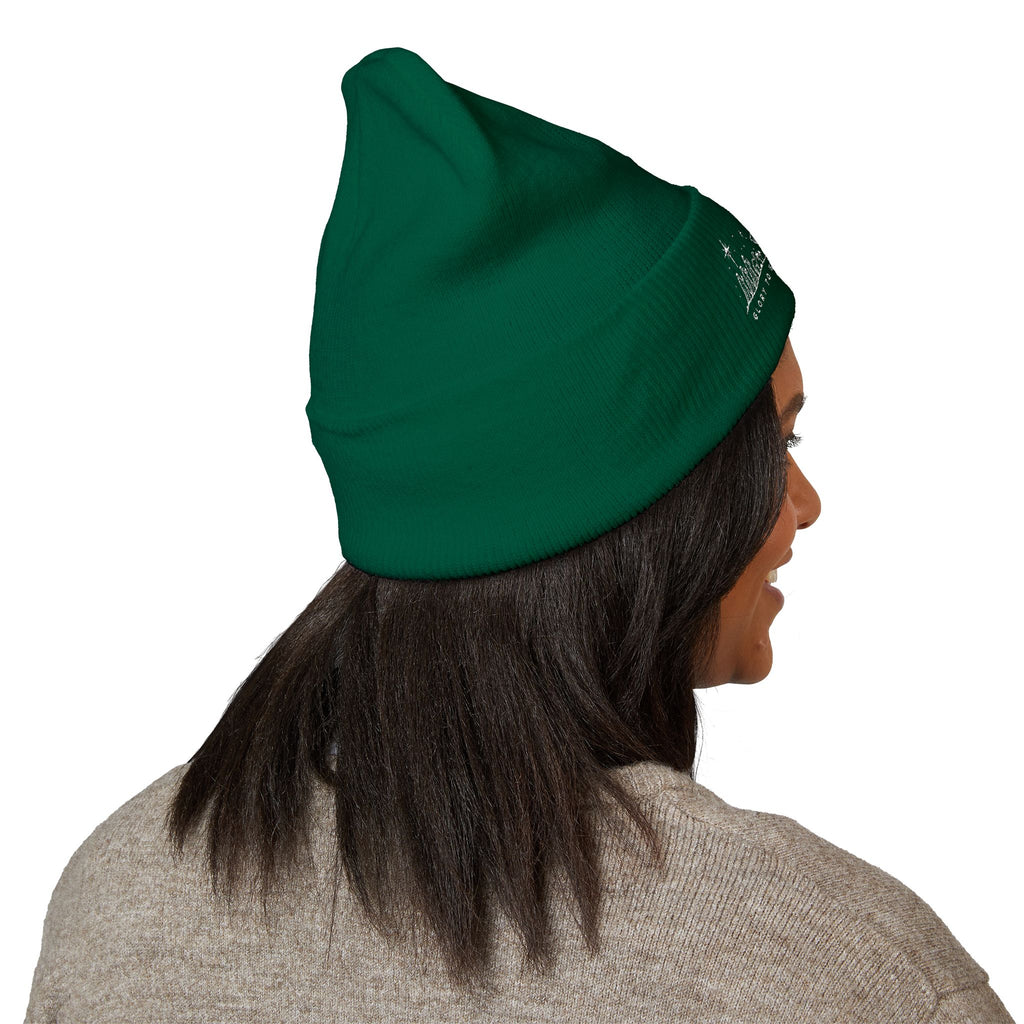 Embroidered Glory to God in the Highest Cuffed Beanie