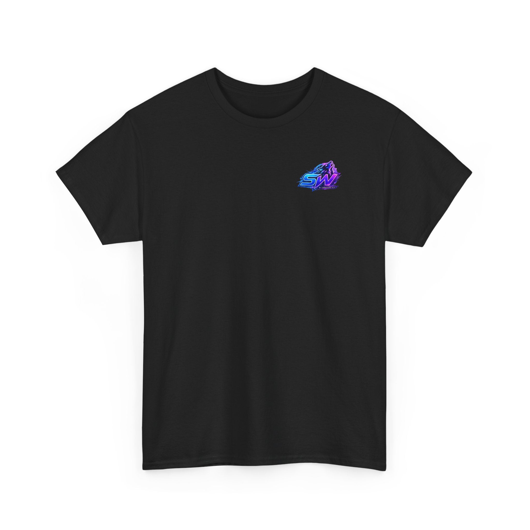 FaithForgeGaming Tee — FaithForge Stream Team Black Graphic T‑Shirt -Seawolf_30