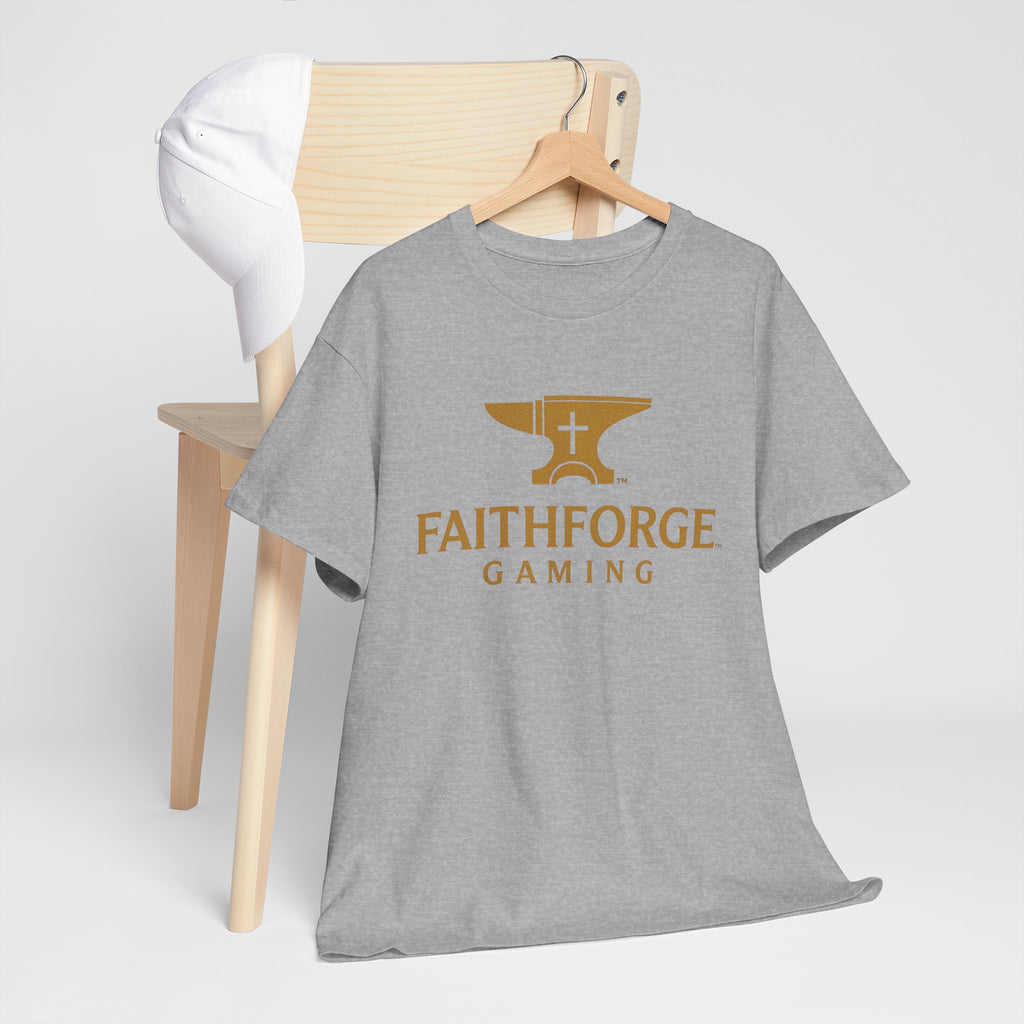 FaithForge Gaming T-Shirt — Christian Gamer Logo Tee
