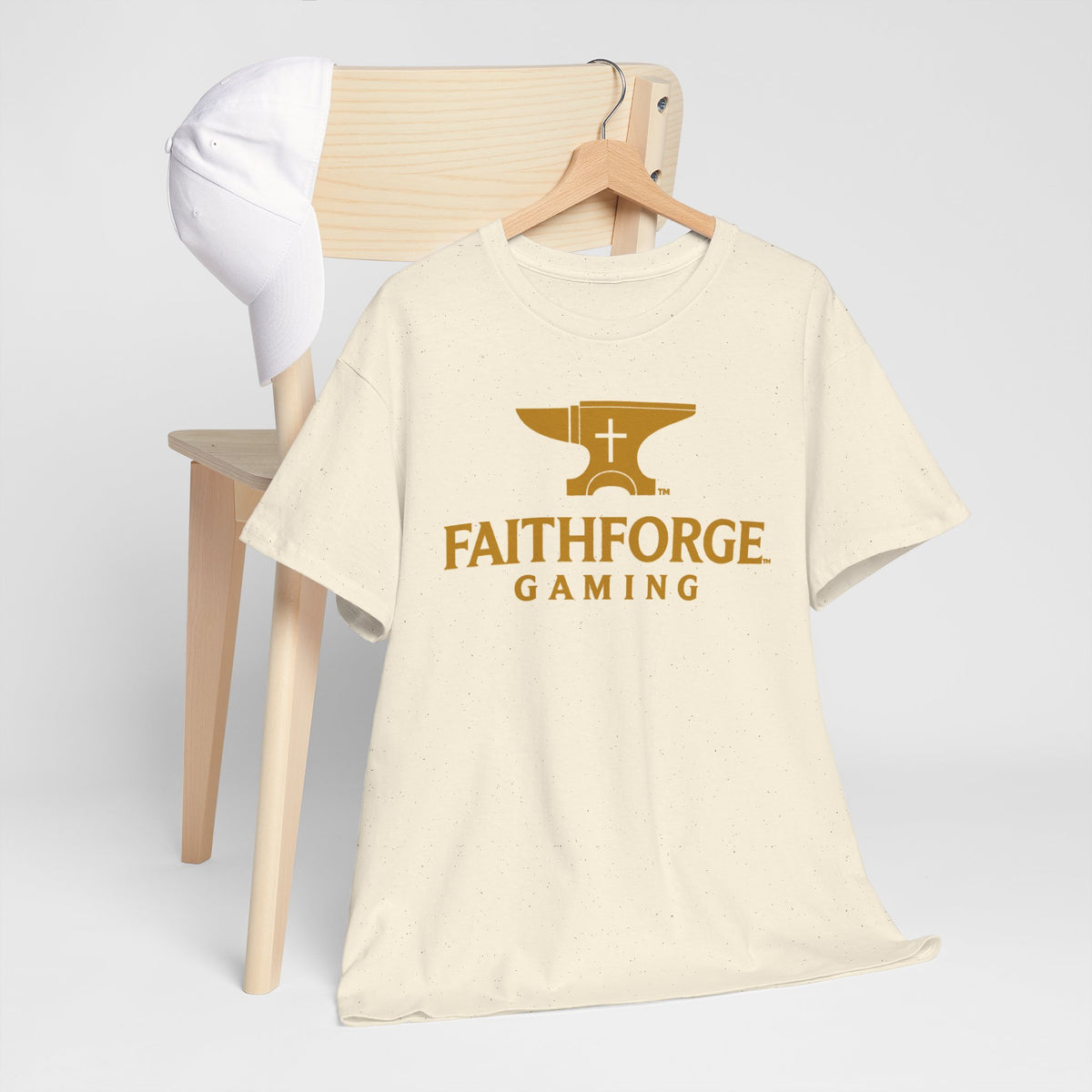 FaithForge Gaming T-Shirt — Christian Gamer Logo Tee