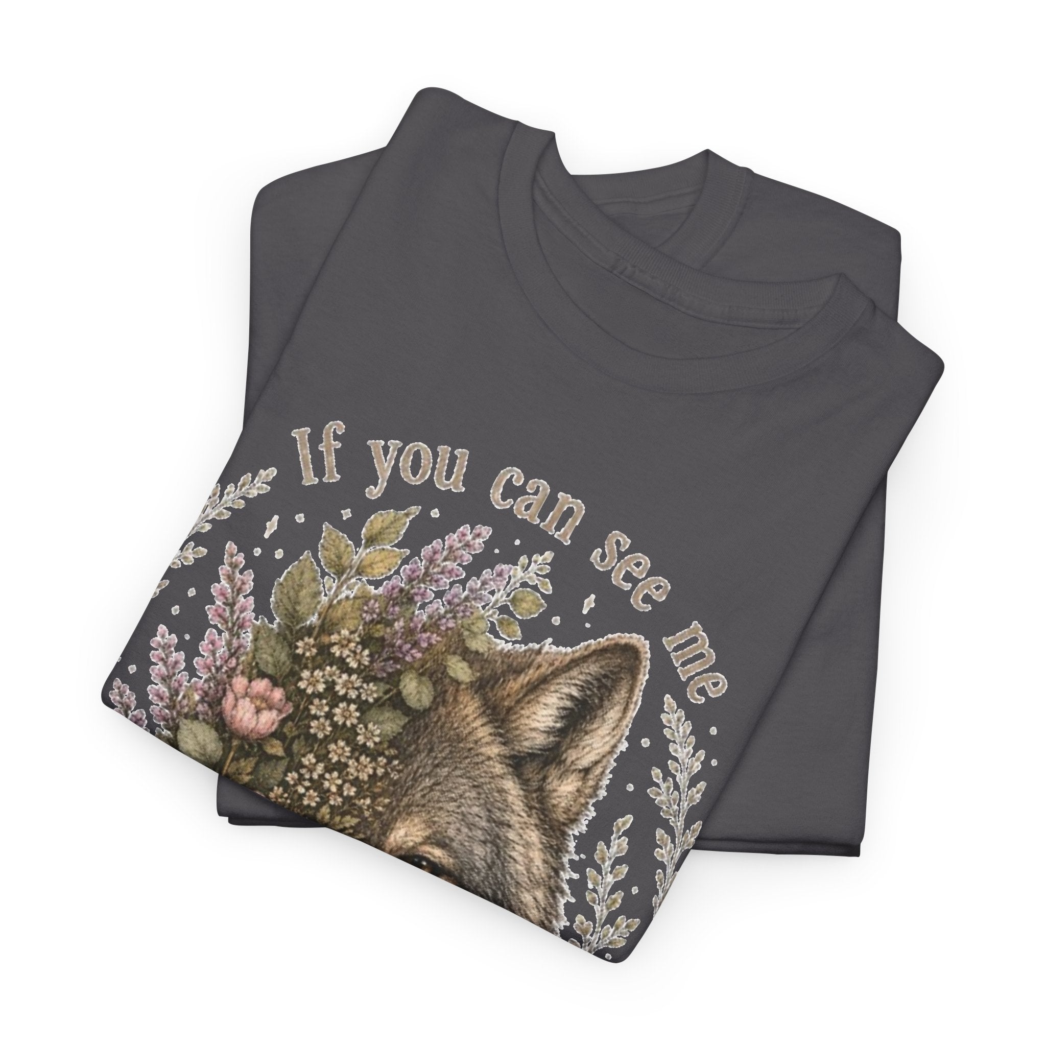 seawolf Floral Tee — "If you can see me I failed my stealth check" Graphic T-Shirt