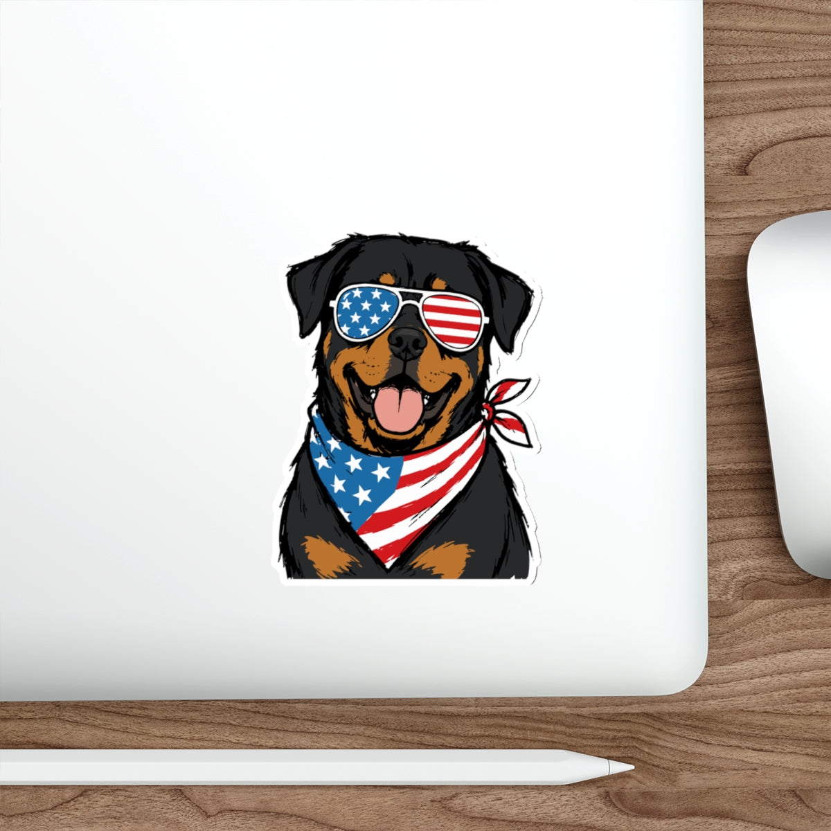 Copy of Patriotic Sticker Pack — Mans Best Friend 4th of July Red White Blue Die-Cut Stickers