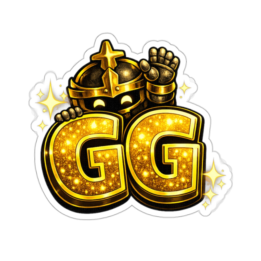 FaithForge Knight GG Die-Cut Sticker — Water-resistant vinyl