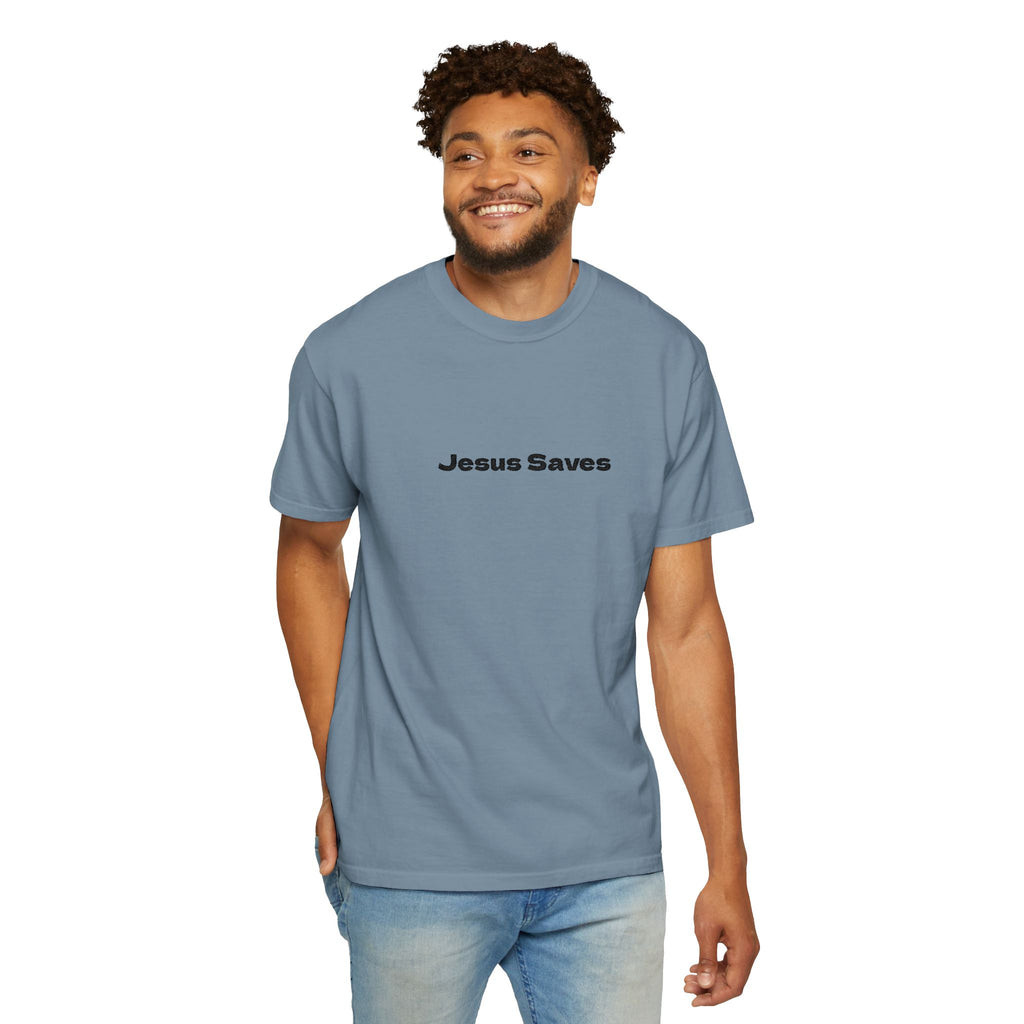 (Embroidered) Jesus Saves T-Shirt