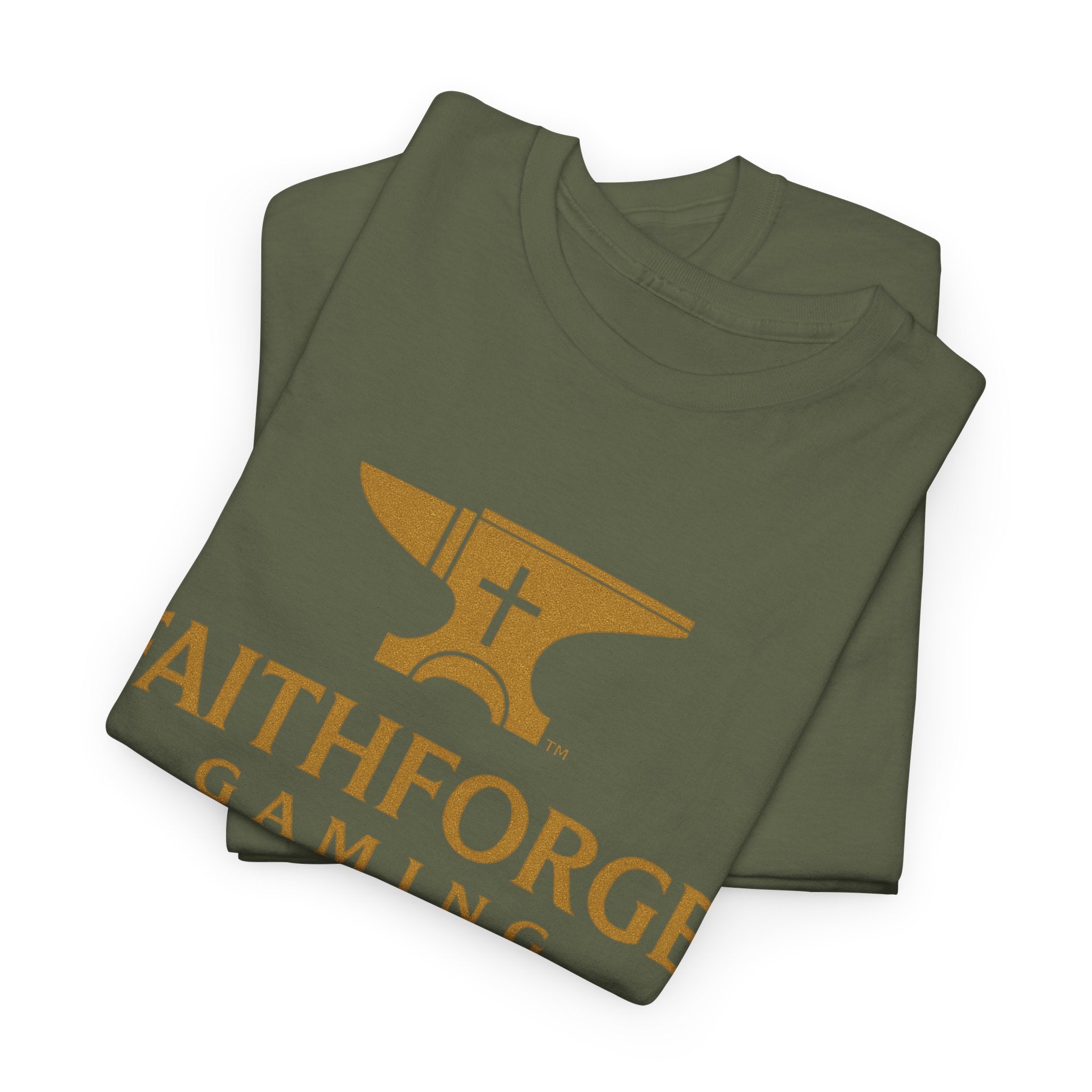 FaithForge Gaming T-Shirt — Christian Gamer Logo Tee