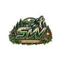 Seawolf_30 Kiss-Cut Sticker Indoor — Streamer Decal Forrest