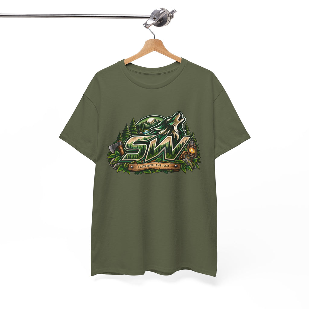Seawolf_30 Logo Tee - Gamer/Streamer T-Shirt Green GBSG (Gather)