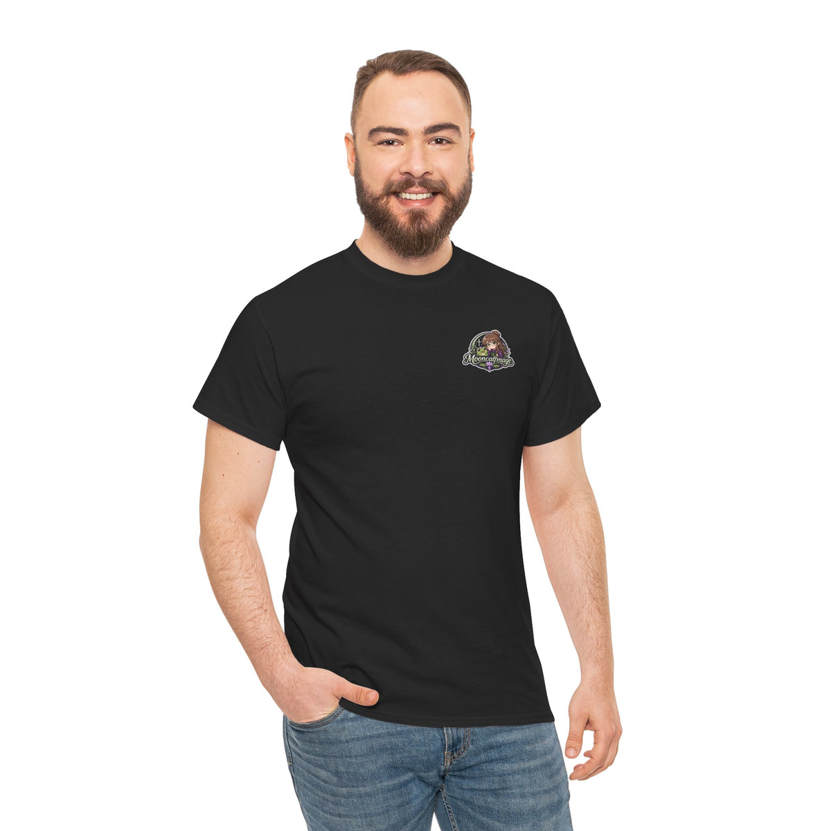 FaithForgeGaming Tee — FaithForge Stream Team Black Graphic T‑Shirt -Mooncalfmage