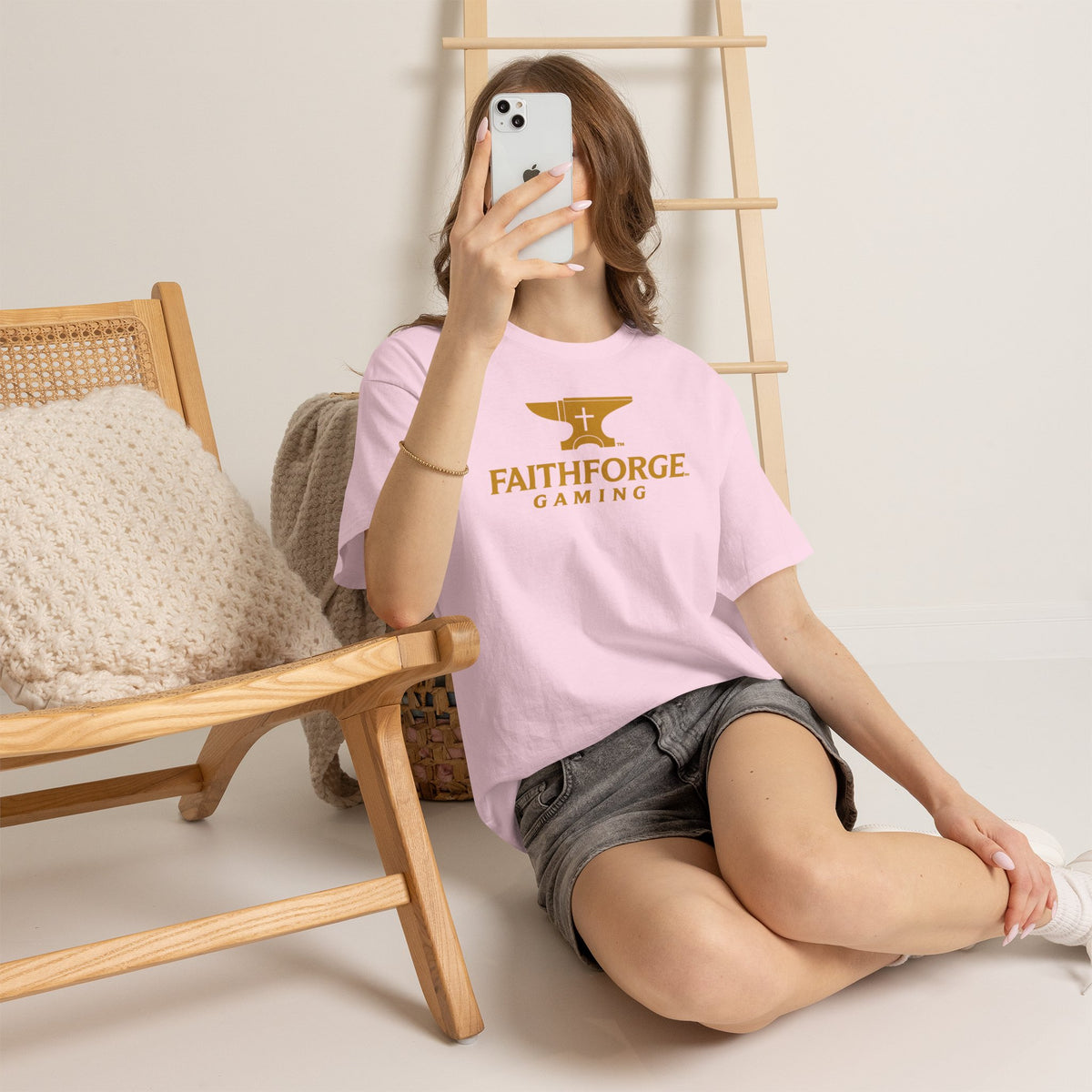 FaithForge Gaming T-Shirt — Christian Gamer Logo Tee