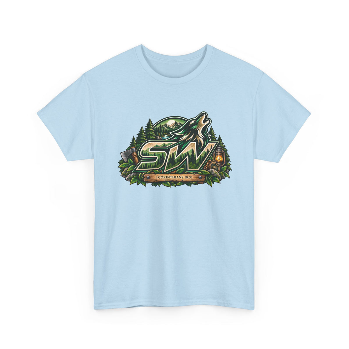 Seawolf_30 Logo Tee - Gamer/Streamer T-Shirt Green GBSG (Gather)