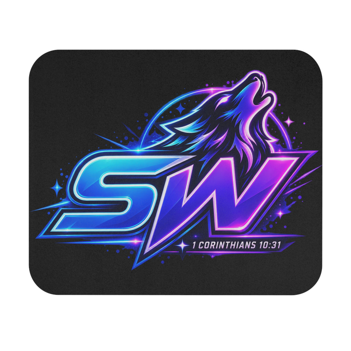 Seawolf_30 Rectangular Mouse Pad