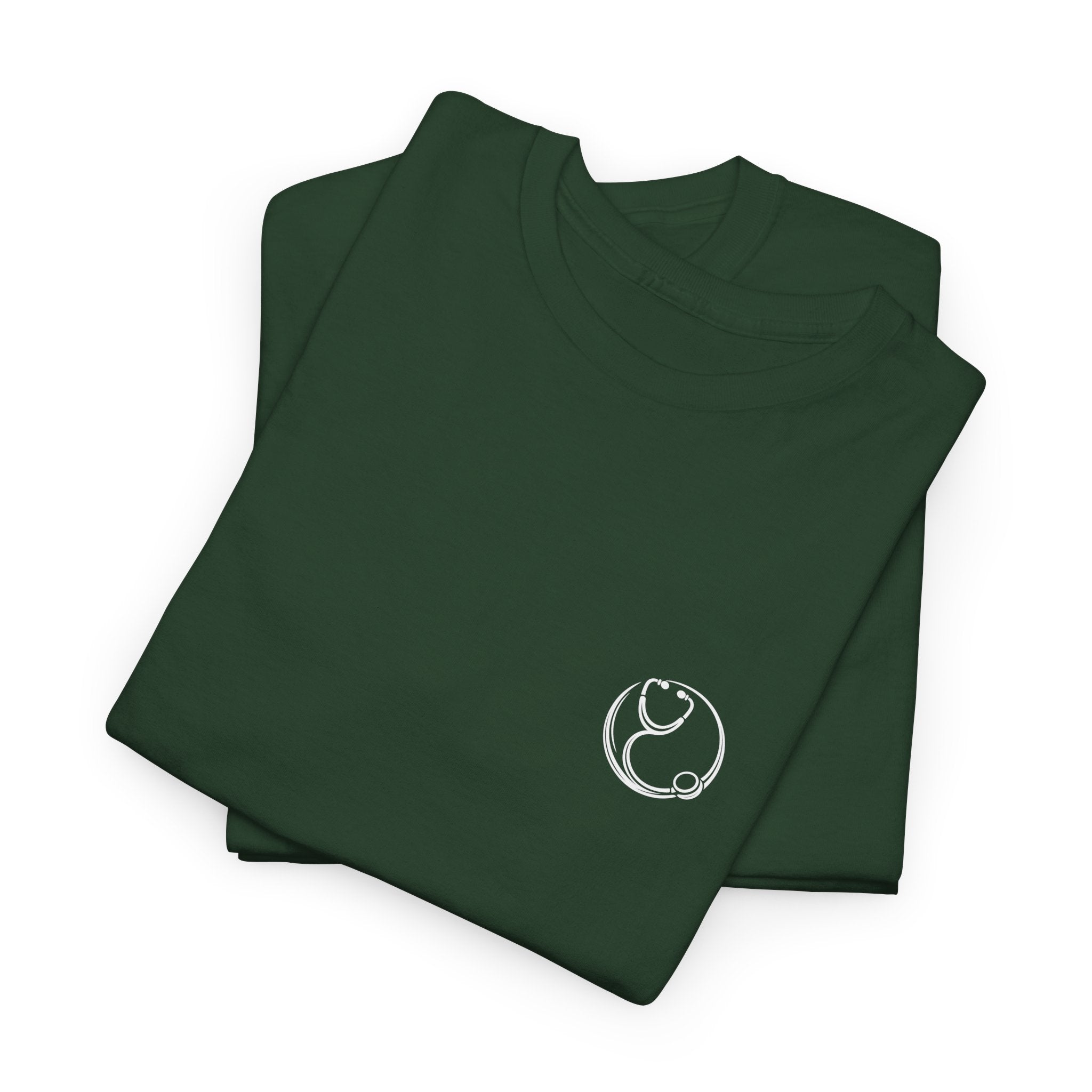 DoctorJSWAYS Let Me Explain T-Shirt — Minimal Logo Black Tee with Bold Back Text
