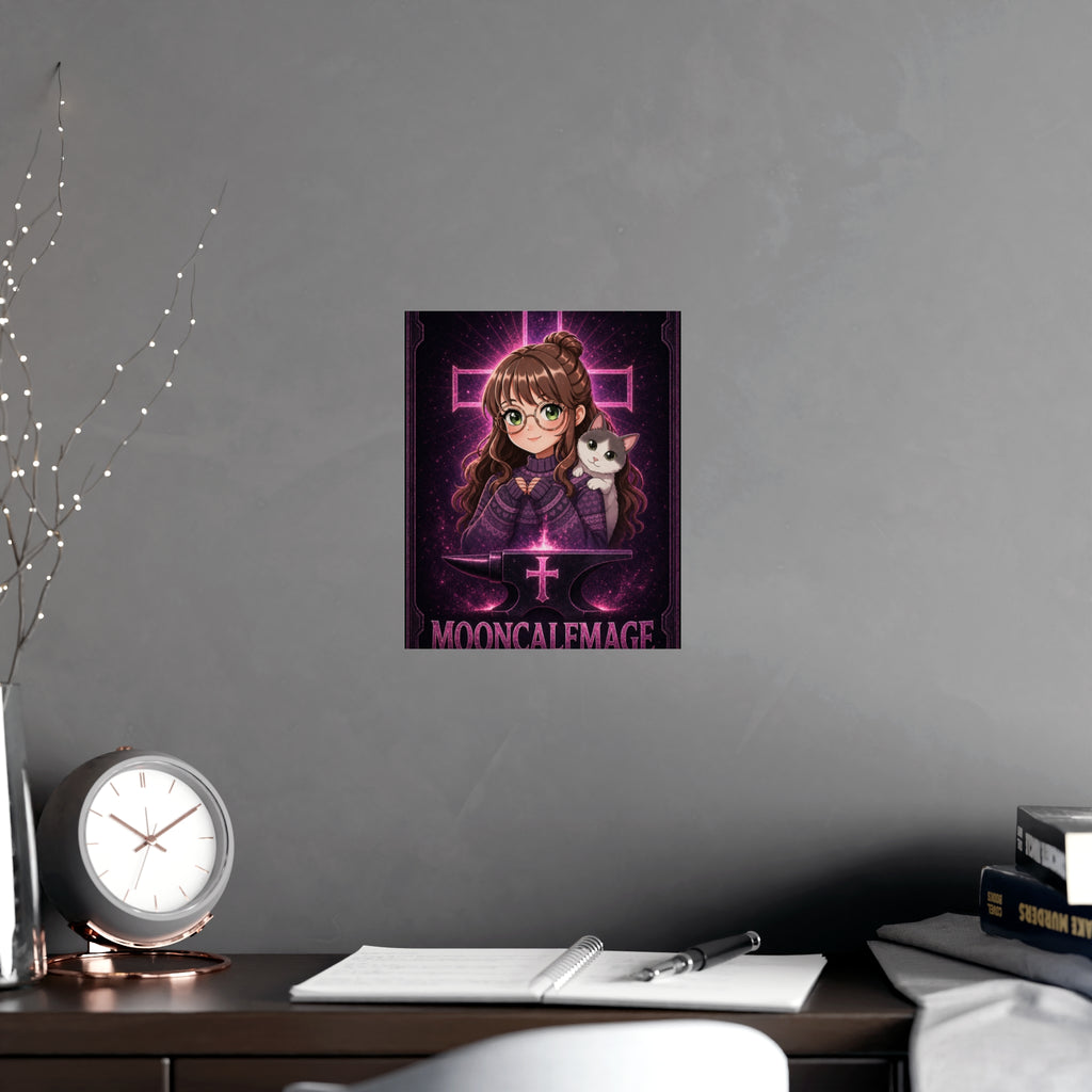 mooncalfmage Poster - FaithForgeGaming