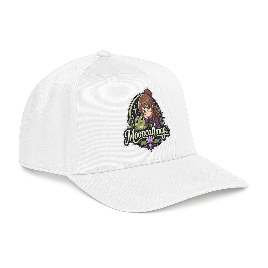 MOONCALFMAGE Logo Baseball Cap — Retro Gamer Streetwear Hat