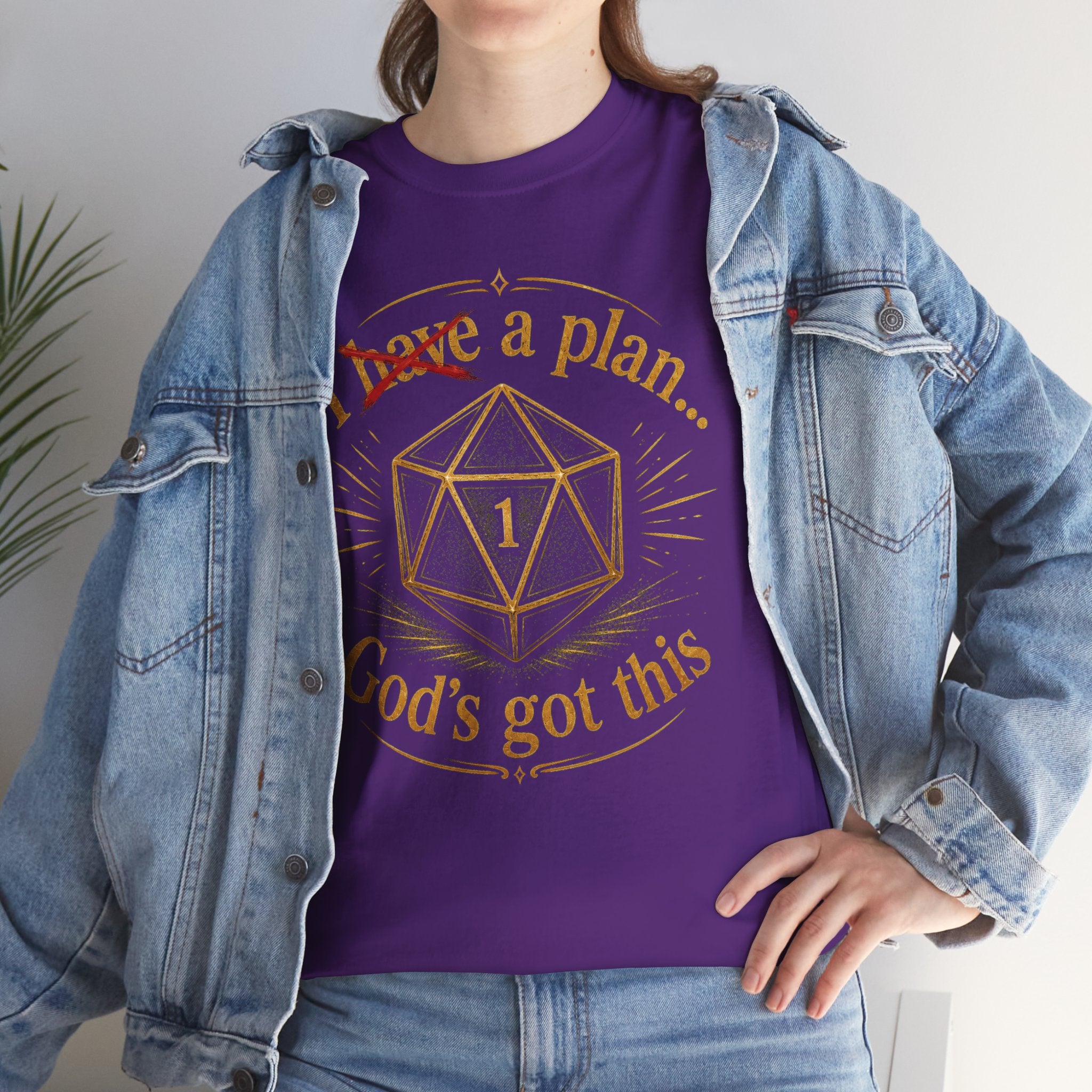 I XhaveX a plan... God's Got This D20 T‑Shirt