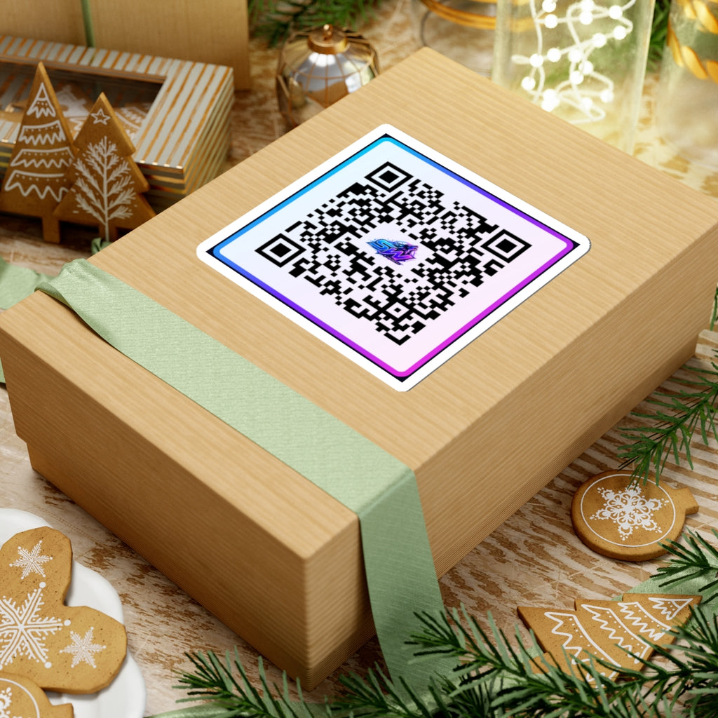 Copy of QR Code Decal Indoor — Seawolf_30 QR Code with Logo