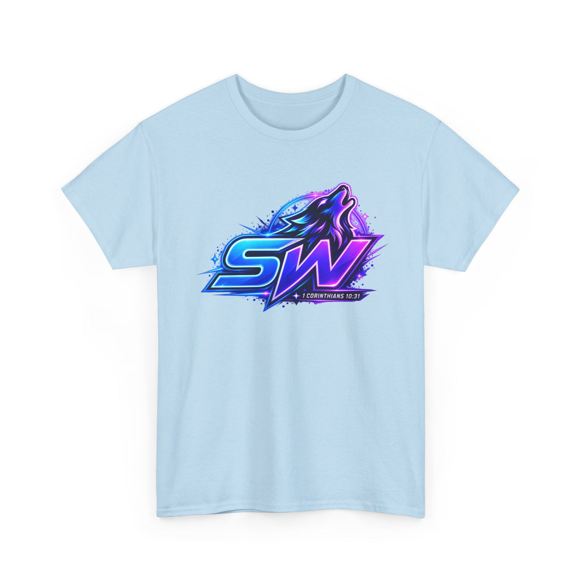 Seawolf_30 Logo Tee - Gamer/Streamer T-Shirt Blue GBSG (Gather)