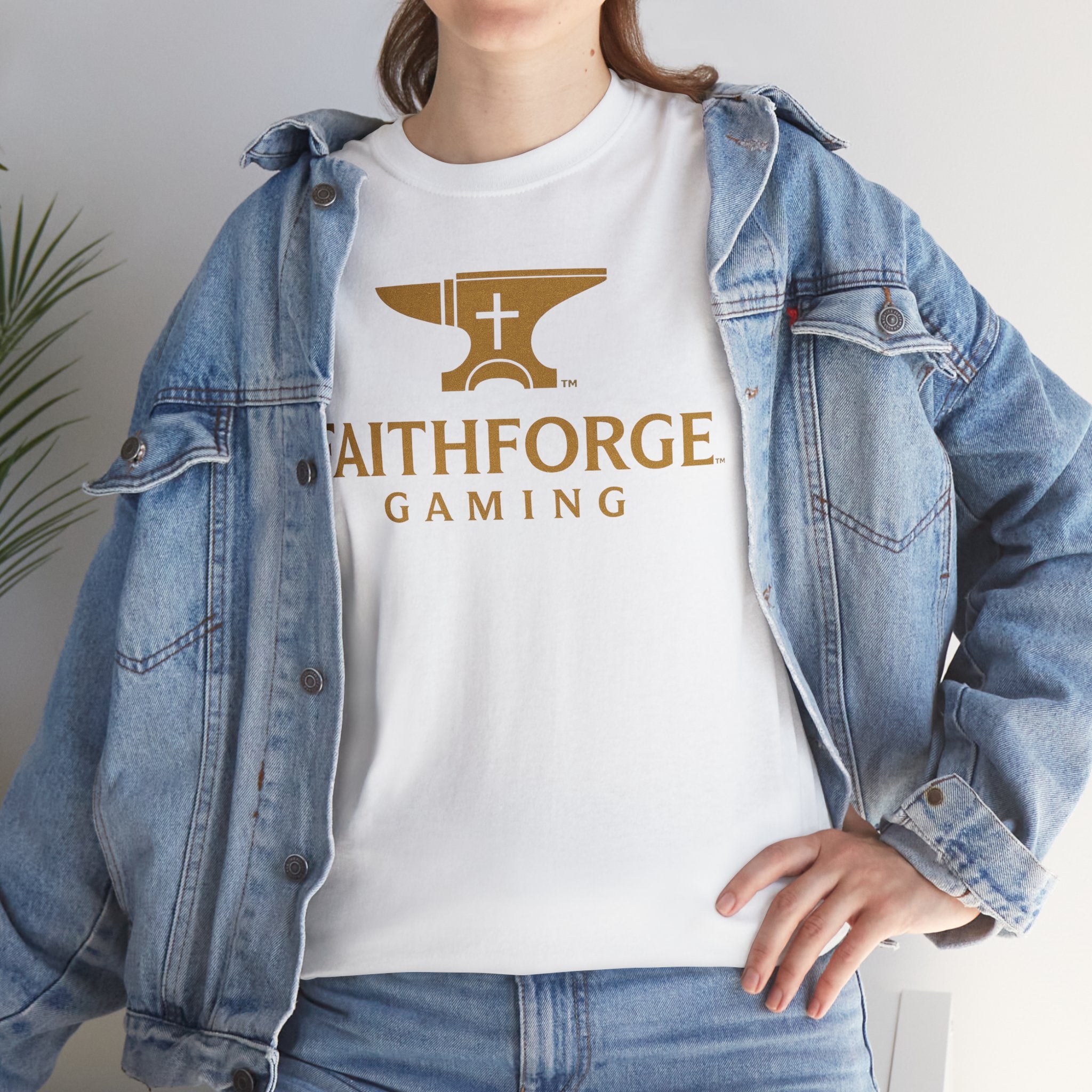 FaithForge Gaming T-Shirt — Christian Gamer Logo Tee