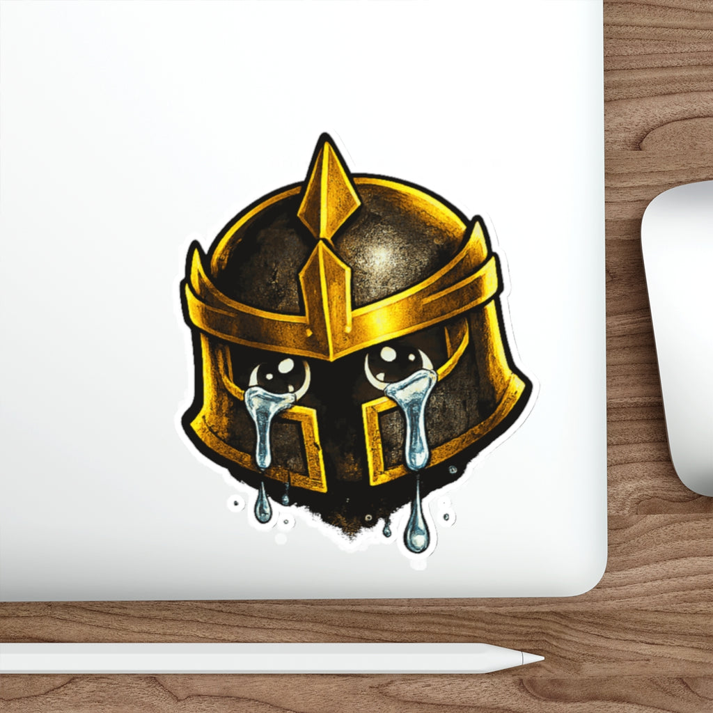 Copy of FaithForge Knight Sad Die-Cut Sticker — Water-resistant vinyl