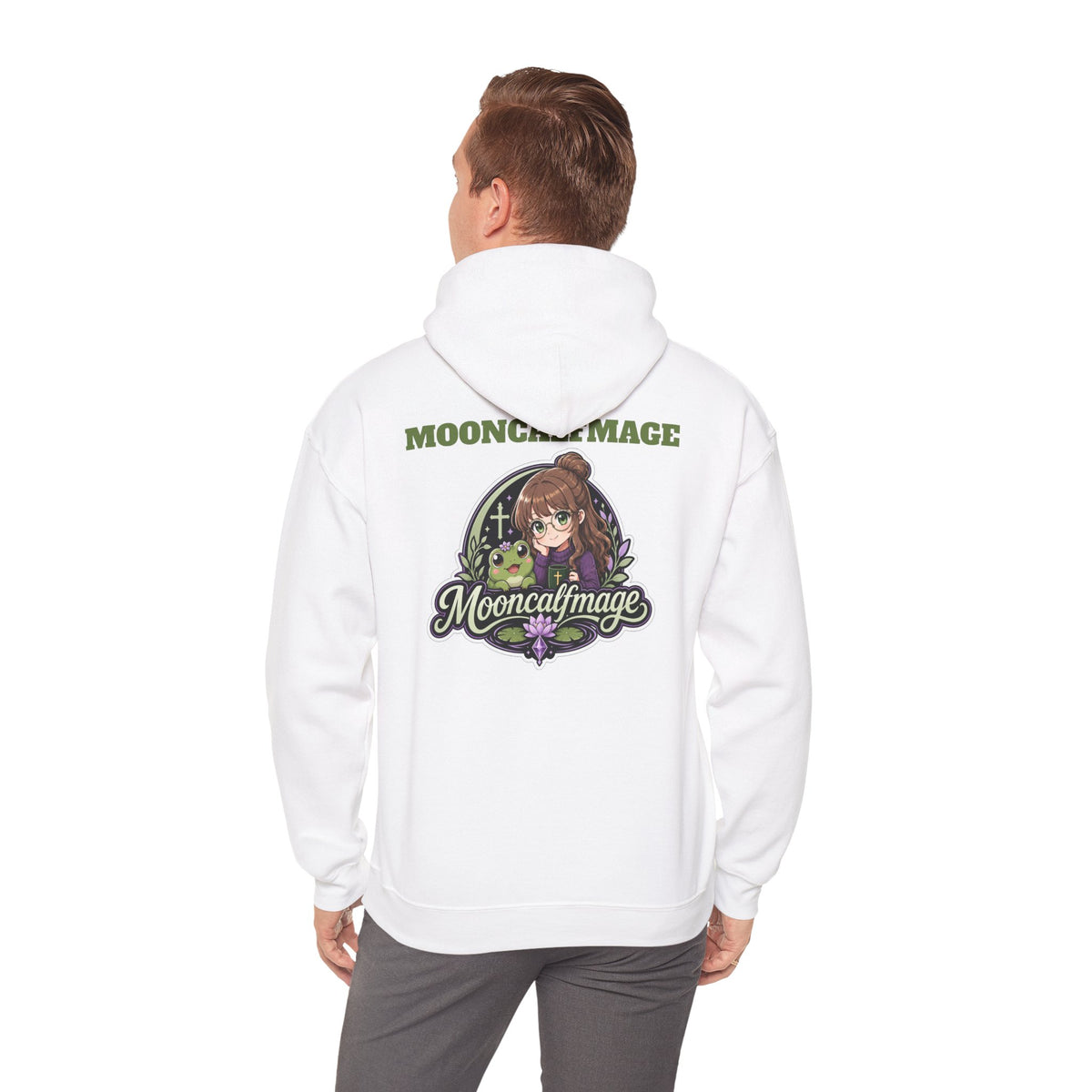 MOONCALFMAGE Hoodie — Streamer Logo Pullover
