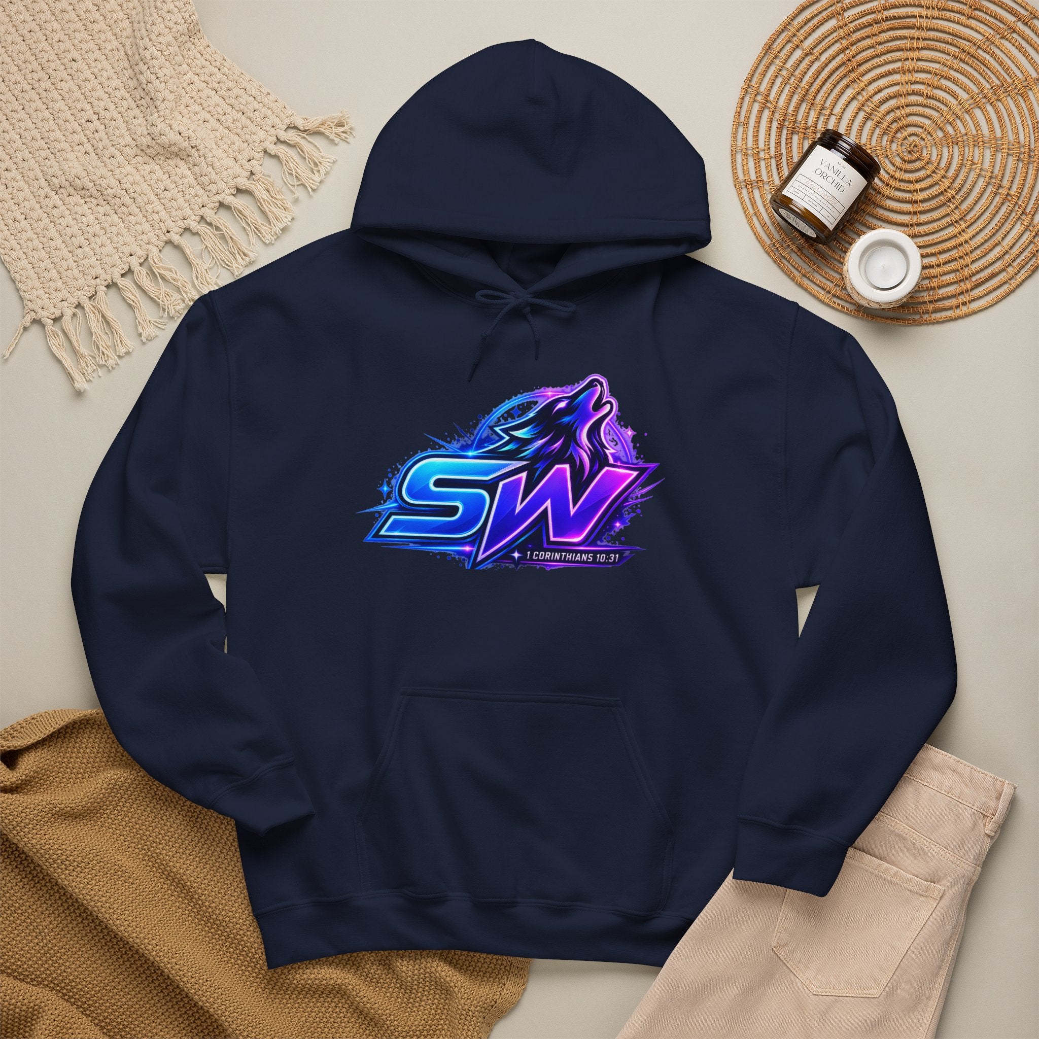 Hoodie - Seawolf_30 Graphic Hoodie (SW Logo)