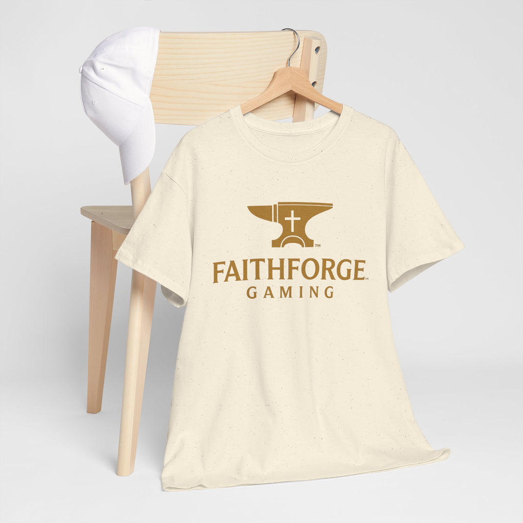 FaithForge Gaming T-Shirt — Christian Gamer Logo Tee
