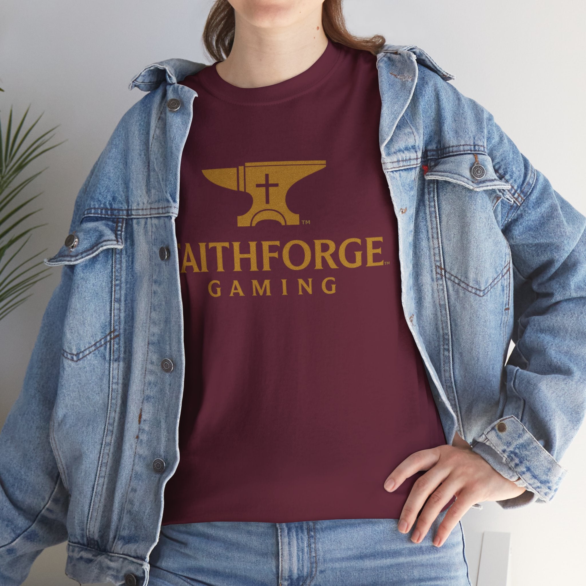 FaithForge Gaming T-Shirt — Christian Gamer Logo Tee