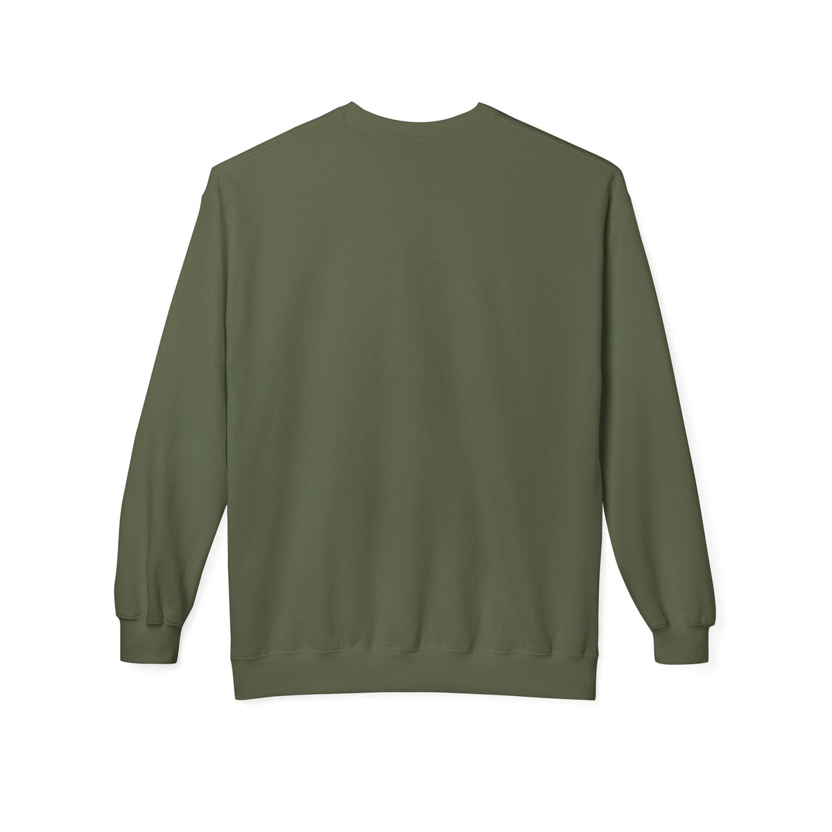 Christian Fall Sweatshirt — "Fall for Jesus He Never Leaves" Crewneck
