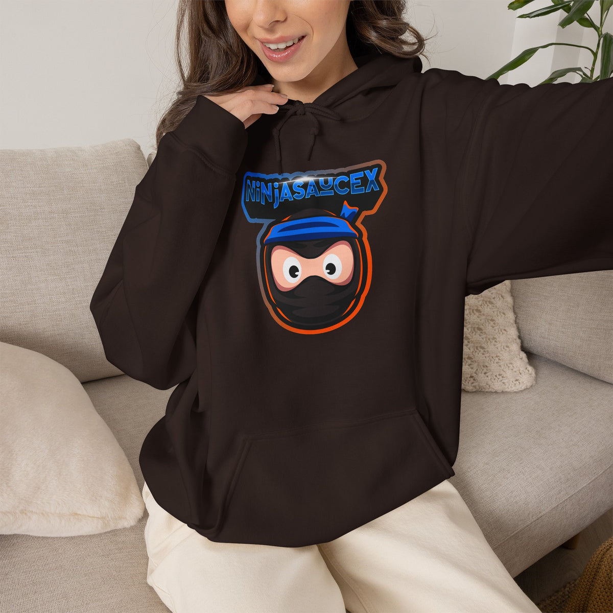 NinjaFaceX Hoodie — Streamer Logo Pullover