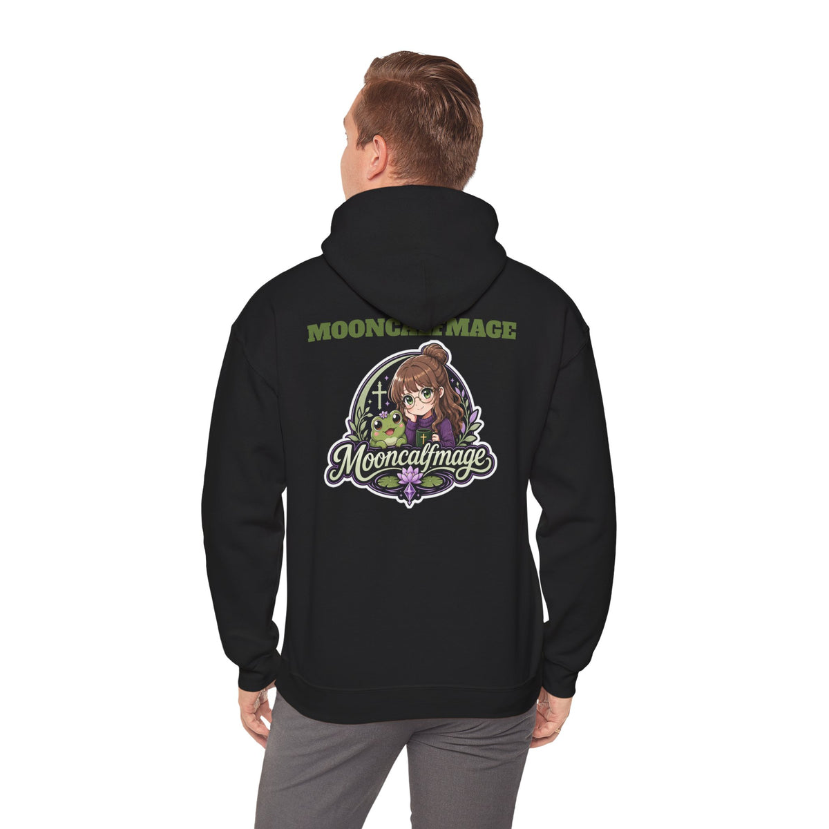 MOONCALFMAGE Hoodie — Streamer Logo Pullover