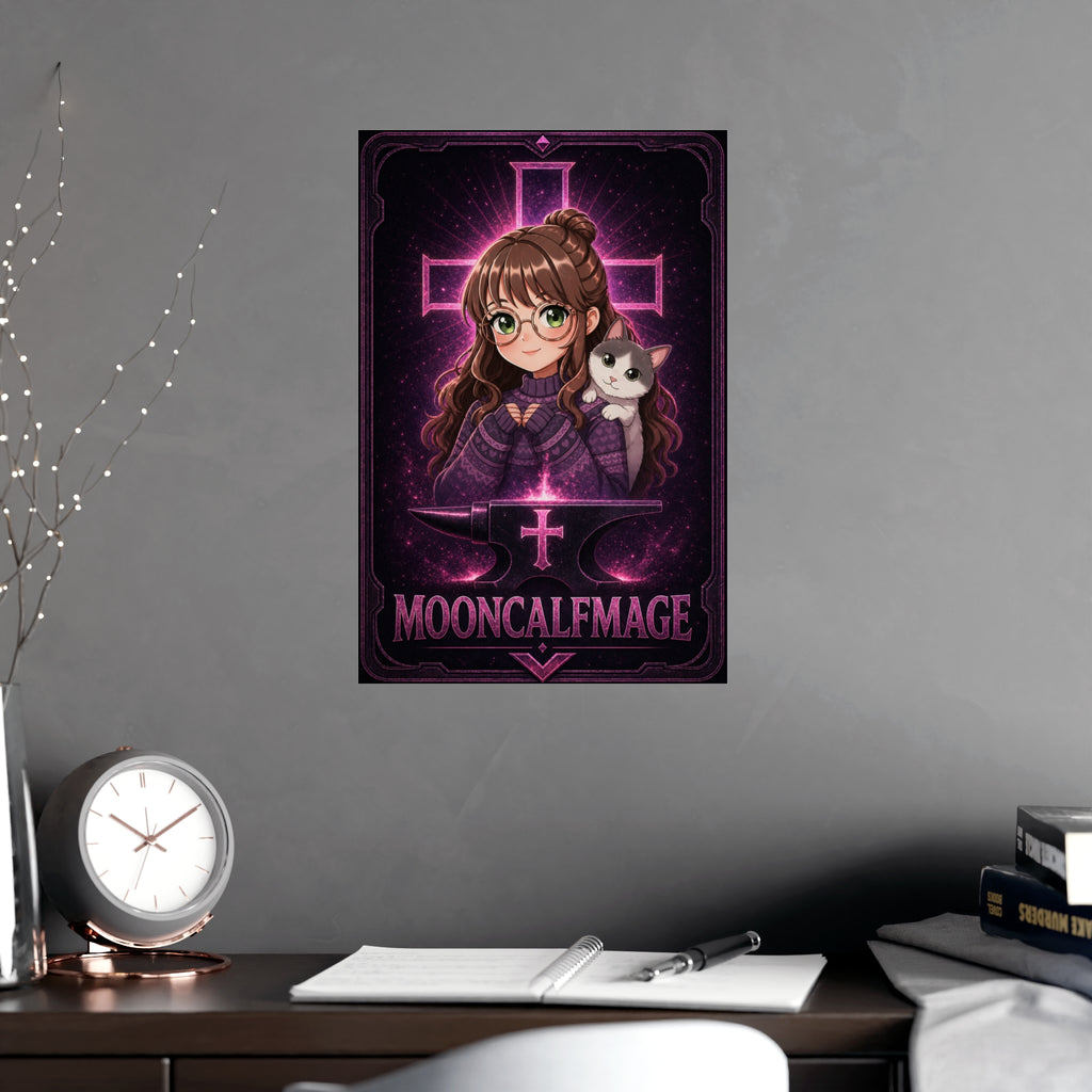 mooncalfmage Poster - FaithForgeGaming