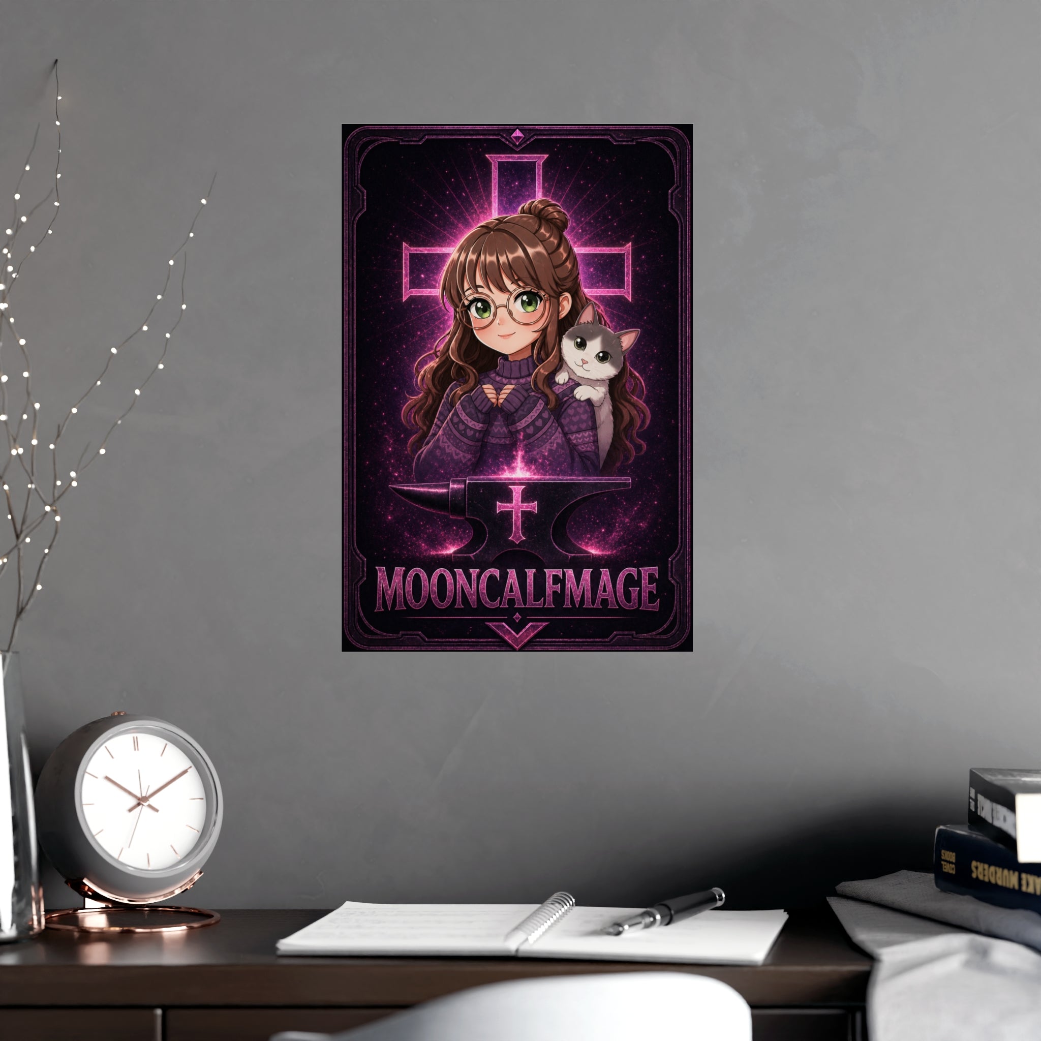 mooncalfmage Poster - FaithForgeGaming