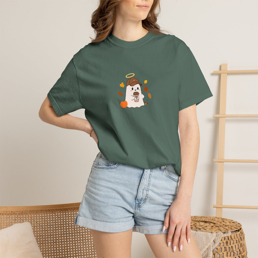 Autumn ghosty Tee — Cute Fall Graphic T-Shirt