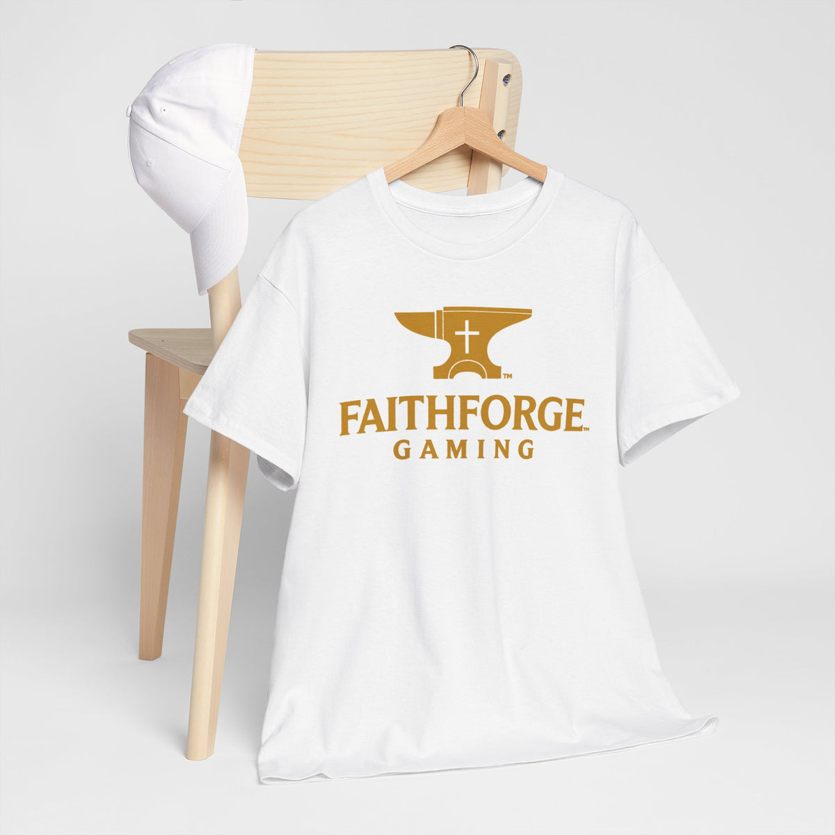 FaithForge Gaming T-Shirt — Christian Gamer Logo Tee