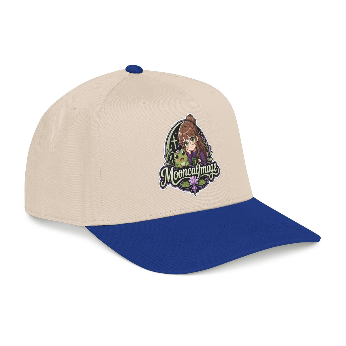 MOONCALFMAGE Logo Baseball Cap — Retro Gamer Streetwear Hat