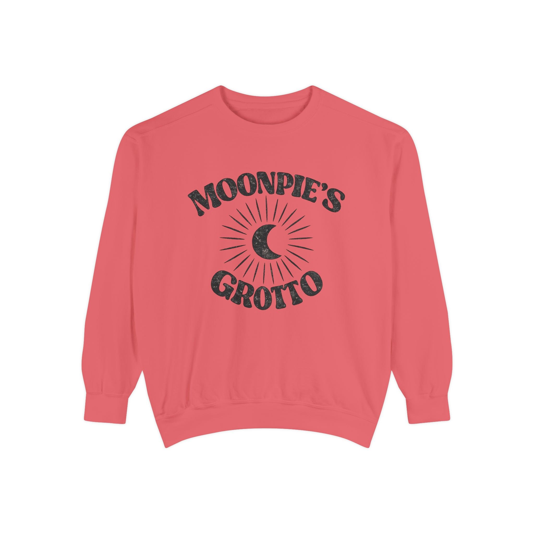 Moonpie's Grotto Sweatshirt — Vintage Celestial Moon Crewneck