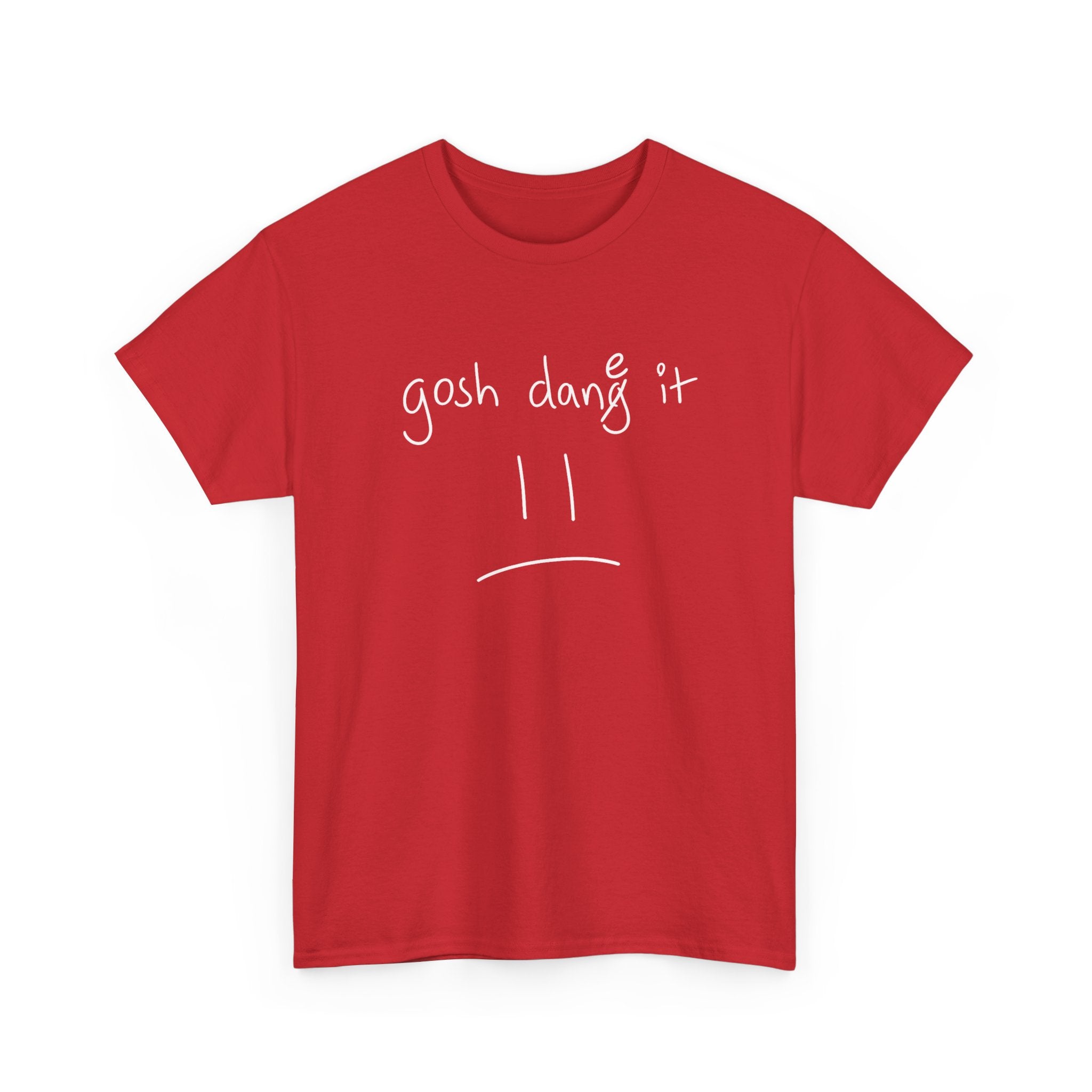 DoctorJSWAYS gosh dane it T-Shirt — Minimal Logo Black Tee with Bold Back Text