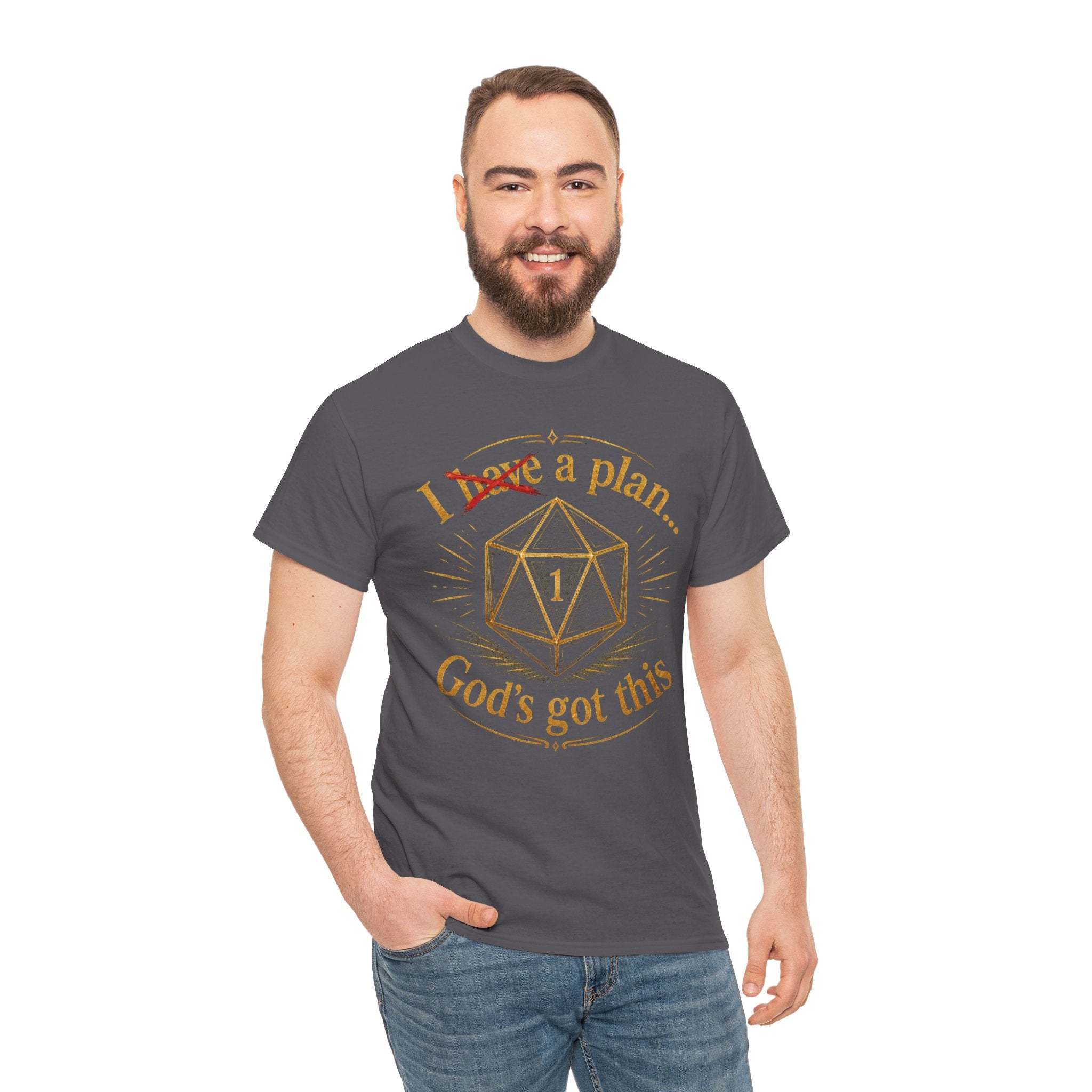 I XhaveX a plan... God's Got This D20 T‑Shirt