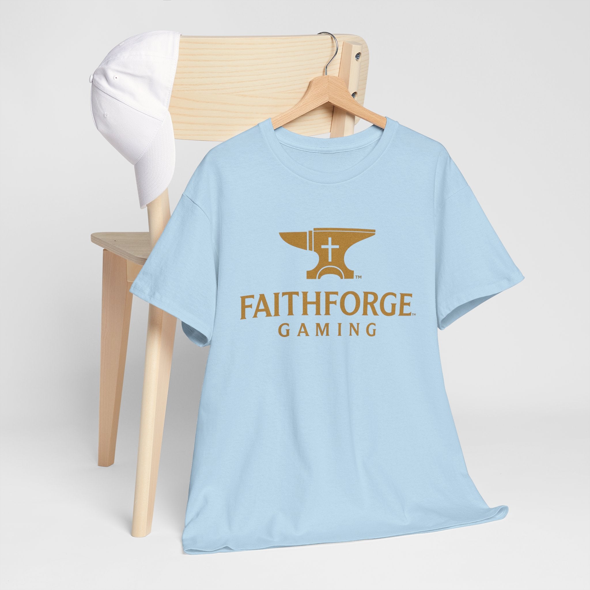 FaithForge Gaming T-Shirt — Christian Gamer Logo Tee
