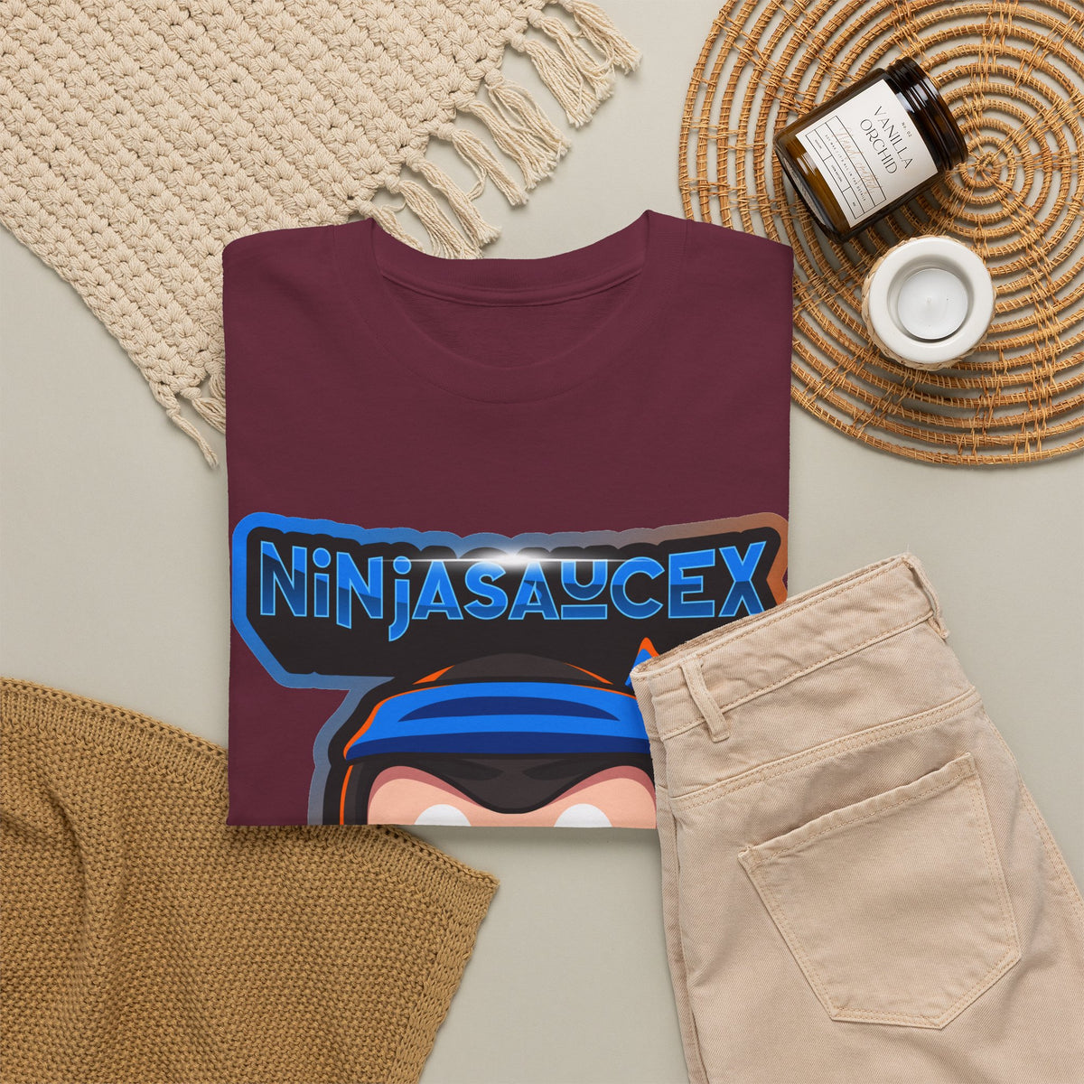 NinjaSauceX Logo Tee - Gamer/Streamer T-Shirt