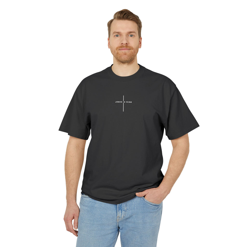 Faded Tee- Jesus is king