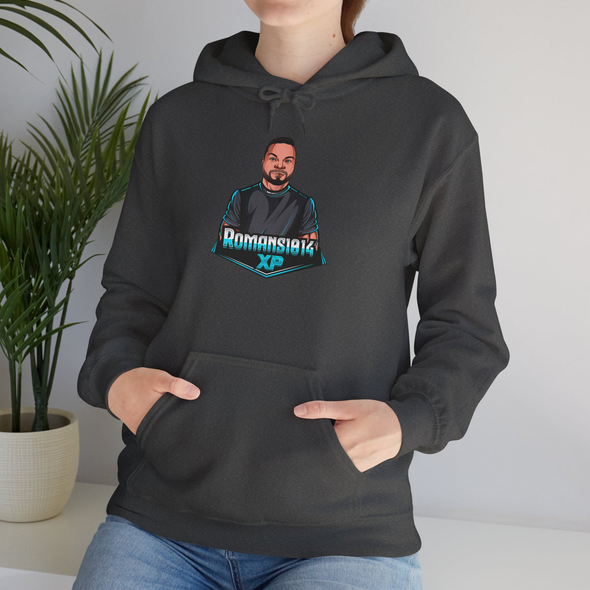 Romans1014XP Hoodie — Streamer Logo Pullover