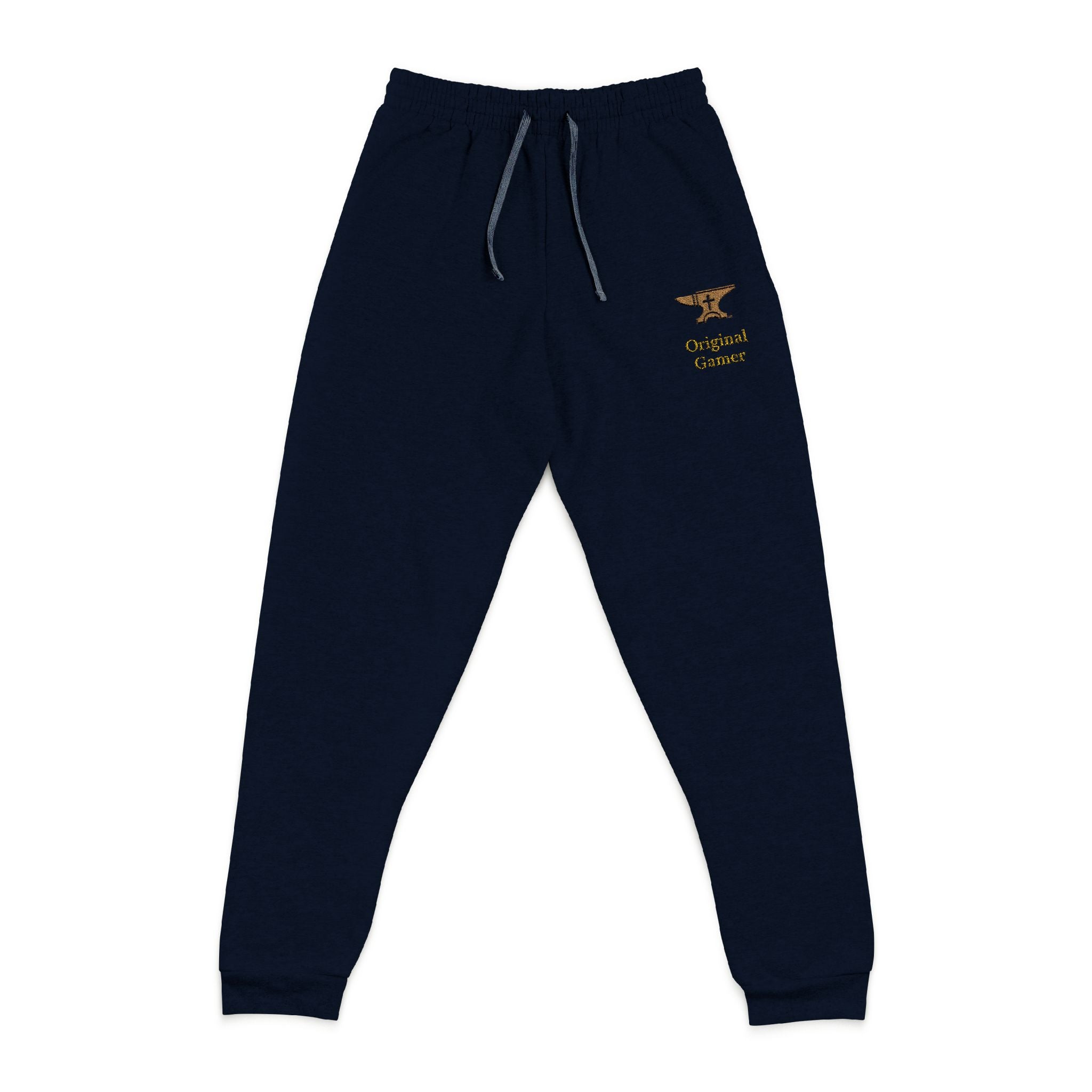 Embroidered  Joggers with FaithForge Anvil & Original Gamer