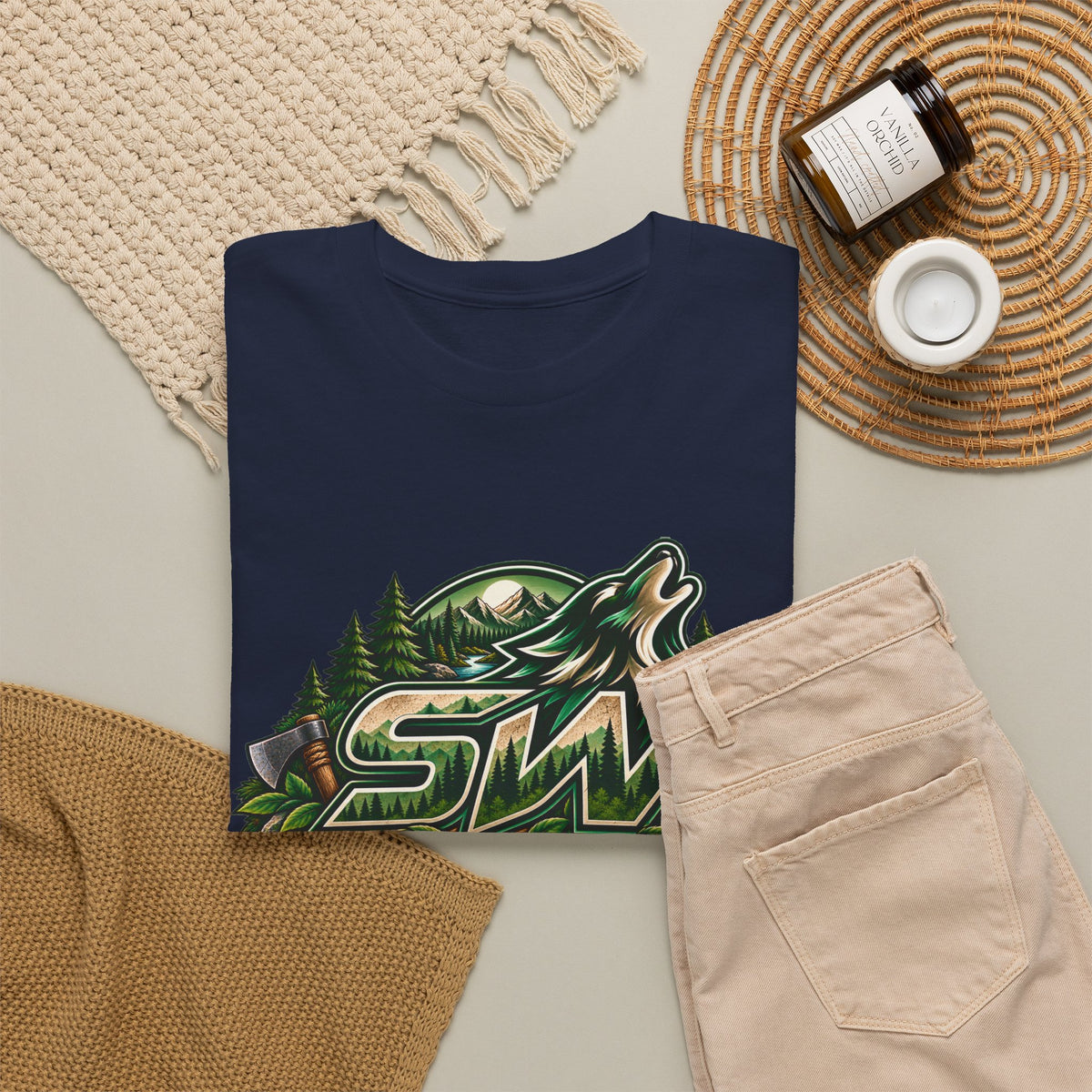 Seawolf_30 Logo Tee - Gamer/Streamer T-Shirt Green GBSG (Gather)