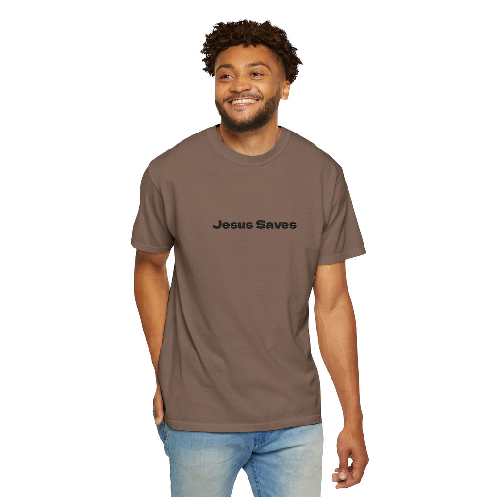 (Embroidered) Jesus Saves T-Shirt