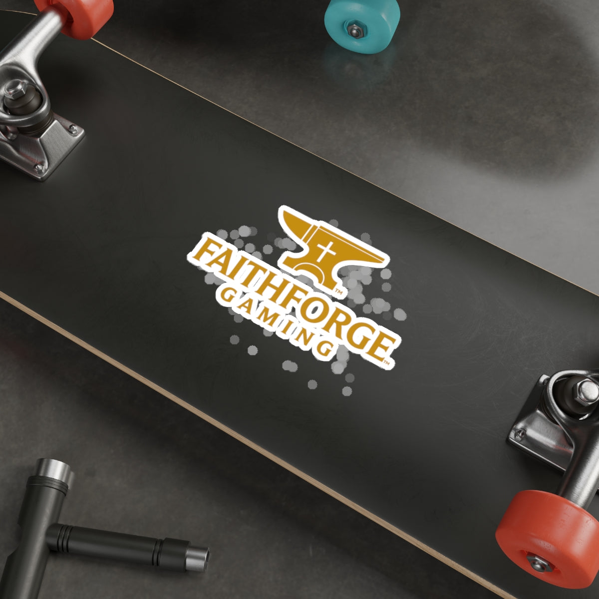 FaithForgeGaming Die-Cut Sticker Indoor/Outdoor