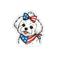 Copy of Patriotic Sticker Pack — Puppy Love 4th of July Red White Blue Die-Cut Stickers